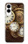 S3172 Gold Clock Live Case For Samsung Galaxy S25 Edge