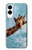 S3680 Cute Smile Giraffe Case For Samsung Galaxy S25 Edge