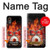 S1431 Skull Drum Fire Rock Case For Samsung Galaxy XCover7
