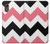 S1849 Pink Black Chevron Zigzag Case For Samsung Galaxy XCover7