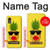 S2443 Funny Pineapple Sunglasses Kiss Case For Samsung Galaxy XCover7