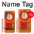 S2780 Vintage Orange Bakelite Radio Case For Samsung Galaxy XCover7