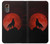 S2955 Wolf Howling Red Moon Case For Samsung Galaxy XCover7