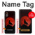 S2955 Wolf Howling Red Moon Case For Samsung Galaxy XCover7