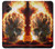 S0863 Hell Fire Skull Case For Samsung Galaxy XCover7 Pro