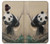 S2210 Panda Fluffy Art Painting Case For Samsung Galaxy XCover7 Pro