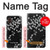 S2544 Japanese Kimono Style Black Flower Pattern Case For Samsung Galaxy XCover7 Pro