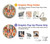 S2854 Cute Xmas Pattern Case For Samsung Galaxy XCover7 Pro