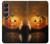 S1083 Pumpkin Spider Candles Halloween Case For Sony Xperia 1 VII