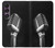 S1672 Retro Microphone Jazz Music Case For Sony Xperia 1 VII