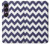 S2345 Navy Blue Shavron Zig Zag Pattern Case For Sony Xperia 1 VII