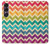 S2362 Rainbow Colorful Shavron Zig Zag Pattern Case For Sony Xperia 1 VII