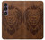 S2529 Leo Zodiac Tattoo Brown Graphic Print Case For Sony Xperia 1 VII