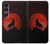 S2955 Wolf Howling Red Moon Case For Sony Xperia 1 VII