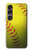 S3031 Yellow Softball Ball Case For Sony Xperia 1 VII