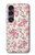 S3095 Vintage Rose Pattern Case For Sony Xperia 1 VII