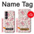 S3095 Vintage Rose Pattern Case For Sony Xperia 1 VII