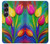 S3926 Colorful Tulip Oil Painting Case For Sony Xperia 1 VII