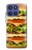 S0790 Hamburger Case For Motorola Moto G Stylus 5G (2025,2026), Edge 60 Stylus