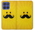 S1145 Yellow Mustache Sun Case For Motorola Moto G Stylus 5G (2025,2026), Edge 60 Stylus