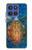 S1249 Blue Sea Turtle Case For Motorola Moto G Stylus 5G (2025,2026), Edge 60 Stylus