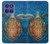 S1249 Blue Sea Turtle Case For Motorola Moto G Stylus 5G (2025,2026), Edge 60 Stylus