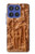 S1307 Fish Wood Carving Graphic Printed Case For Motorola Moto G Stylus 5G (2025), Edge 60 Stylus