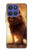 S1957 Lion Aslan Case For Motorola Moto G Stylus 5G (2025,2026), Edge 60 Stylus