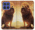 S1957 Lion Aslan Case For Motorola Moto G Stylus 5G (2025,2026), Edge 60 Stylus