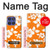 S2245 Hawaiian Hibiscus Orange Pattern Case For Motorola Moto G Stylus 5G (2025), Edge 60 Stylus