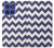 S2345 Navy Blue Shavron Zig Zag Pattern Case For Motorola Moto G Stylus 5G (2025), Edge 60 Stylus