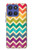 S2362 Rainbow Colorful Shavron Zig Zag Pattern Case For Motorola Moto G Stylus 5G (2025), Edge 60 Stylus