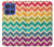 S2362 Rainbow Colorful Shavron Zig Zag Pattern Case For Motorola Moto G Stylus 5G (2025,2026), Edge 60 Stylus