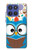 S2521 Cute Nerd Owl Cartoon Case For Motorola Moto G Stylus 5G (2025,2026), Edge 60 Stylus