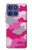 S2525 Pink Camo Camouflage Case For Motorola Moto G Stylus 5G (2025,2026), Edge 60 Stylus
