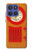S2780 Vintage Orange Bakelite Radio Case For Motorola Moto G Stylus 5G (2025,2026), Edge 60 Stylus