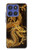 S2804 Chinese Gold Dragon Printed Case For Motorola Moto G Stylus 5G (2025,2026), Edge 60 Stylus