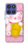 S3025 Pink Maneki Neko Lucky Cat Case For Motorola Moto G Stylus 5G (2025,2026), Edge 60 Stylus