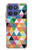 S3049 Triangles Vibrant Colors Case For Motorola Moto G Stylus 5G (2025,2026), Edge 60 Stylus