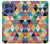 S3049 Triangles Vibrant Colors Case For Motorola Moto G Stylus 5G (2025,2026), Edge 60 Stylus