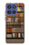 S3154 Bookshelf Case For Motorola Moto G Stylus 5G (2025,2026), Edge 60 Stylus