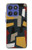 S3386 Abstract Fabric Texture Case For Motorola Moto G Stylus 5G (2025,2026), Edge 60 Stylus