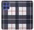 S3452 Plaid Fabric Pattern Case For Motorola Moto G Stylus 5G (2025), Edge 60 Stylus