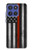S3472 Firefighter Thin Red Line Flag Case For Motorola Moto G Stylus 5G (2025,2026), Edge 60 Stylus