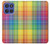 S3942 LGBTQ Rainbow Plaid Tartan Case For Motorola Moto G Stylus 5G (2025,2026), Edge 60 Stylus