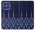 S3950 Textile Thai Blue Pattern Case For Motorola Moto G Stylus 5G (2025), Edge 60 Stylus