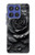 S3969 Black Rose Hard Brush Stroke Case For Motorola Moto G Stylus 5G (2025,2026), Edge 60 Stylus