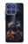 S3972 Burned Acoustic Guitar Graphic Case For Motorola Moto G Stylus 5G (2025,2026), Edge 60 Stylus
