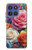 S3975 Colorful Roses Painting Case For Motorola Moto G Stylus 5G (2025,2026), Edge 60 Stylus