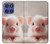S3979 Cute Baby Pig Case For Motorola Moto G Stylus 5G (2025,2026), Edge 60 Stylus